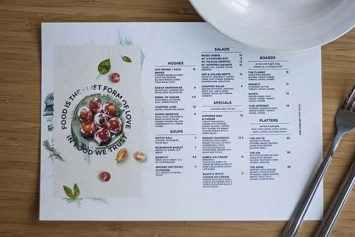 Designing a Memorable Menu: Tips and Tricks from a Graphic Designer
