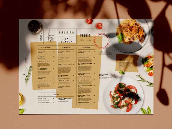 Top 10 Free Restaurant Menu Design Templates