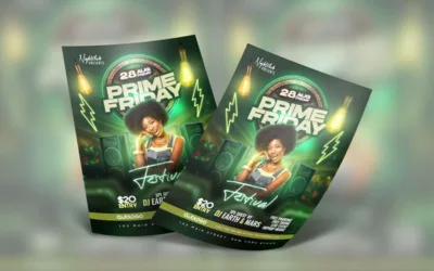 Party Flyer or Prime Friday Night Club Flyer Design